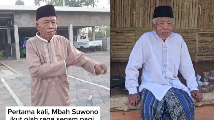Penampilan Mbah Suwono sekarang, lansia viral di Surabaya