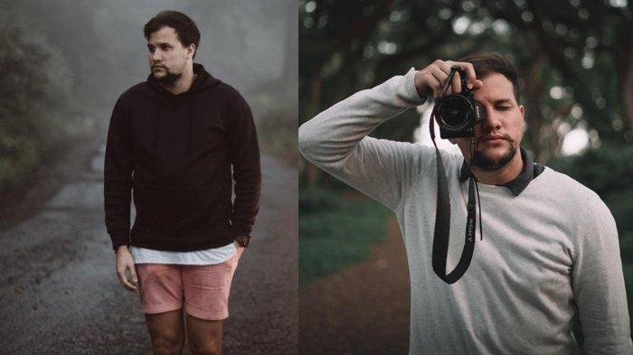 Penampilan Stuart Collin artis FTV yang kini jadi fotografer