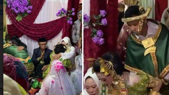 Pengantin pria kabur sebelum akad dan akhirnya digantikan oleh sang kakak 1