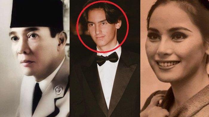 Pesona Frederik Kiran Cucu Presiden Soekarno dan Ratna Sari Dewi