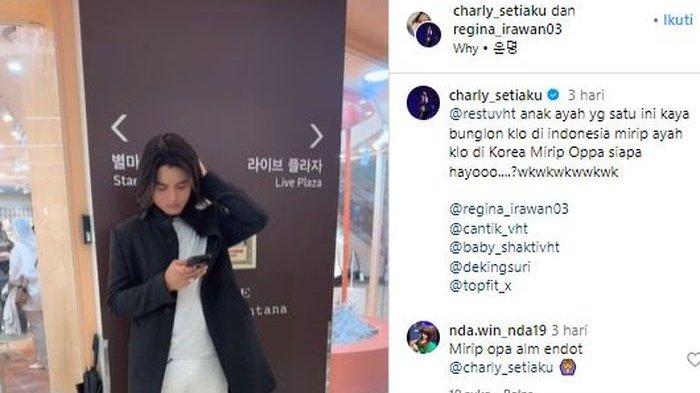 Postingan Charly Van Houten membagikan video anaknya