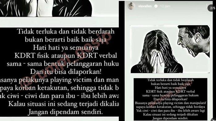 Postingan Via Vallen tentang KDRT yang jadi sorotan