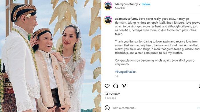Postingan adik Ashraf Sinclair tentang Tiko dan BCL