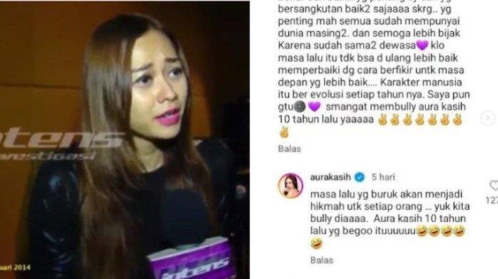 Potongan video Aura Kasih saat menyebut Nagita Slavina gendut (