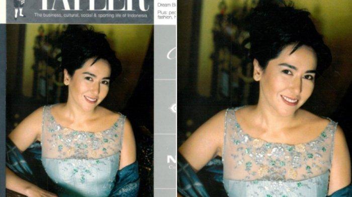 Potret Kartika Sari Dewi, anak Soekarno dan Ratna Sari Dewi jadi model majalah saat masih muda. (Instagram/@kartikasoekarnofoundation)