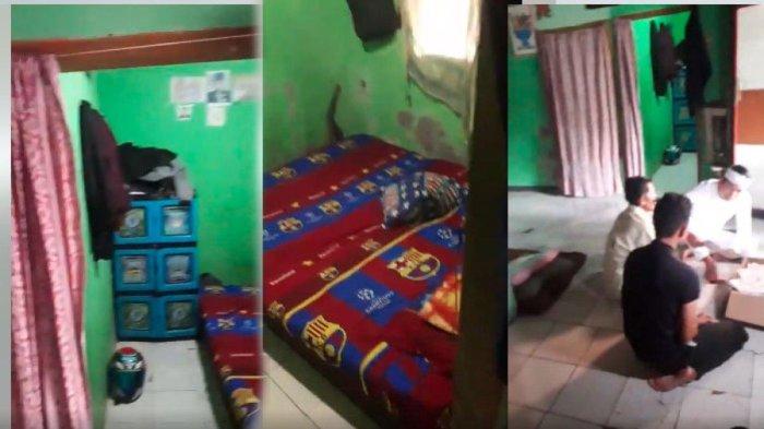 Potret rumah Fahmi yang sederhana