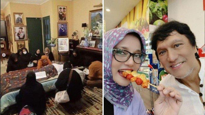  Potret rumah duka Marissa Haque dibagikan putrinya, Bella Fawzi, Marissa kemungkinan akan segera dimakamkan di Tanah Kusir. (Instagram Bella Fawzi)