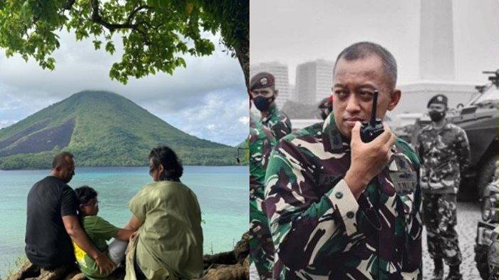 PEMUSNAHAN BOM GARUT - Postingan terakhir (KIRI) Kolonel Cpl Antonius Hermawan. Tangkap layar Kolonel Cpl Antonius Hermawan semasa hidup (KANAN). Perwira TNI itu menjadi salah satu korban tewas insiden pemusnahan bom kedaluwarsa di Garut.