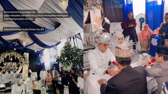 Proses pernikahan Andika Kangen Band dengan dokter Ayu 1