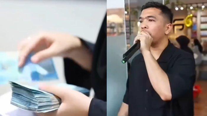Putra Siregar bos toko HP bagi-bagi uang kepada pelamar kerja