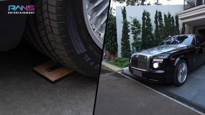Raffi Ahmad nekat melindas jam branded dengan mobil Rolls Royce karena penasaran