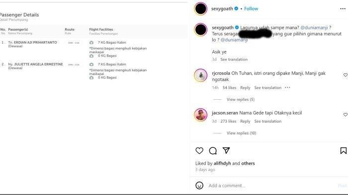 Rapper Sexygoath bongkar dugaan perselingkuhan Anji Manji dengan istrinya
