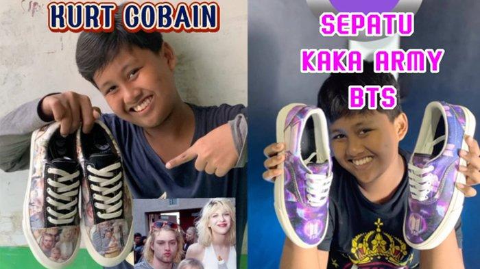 Rivan bocah pembuat sepatu dari plastik didukung Raffi Ahmad