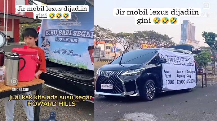 Ryu Kintaro bocah jualan susu naik mobil Rp 3,5 miliar 1