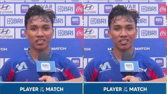 BEST YOUNG PLAYER - Arkhan Fikri pemain Arema FC dinobatkan sebagai Best Young Player Liga 1 2024/2025.