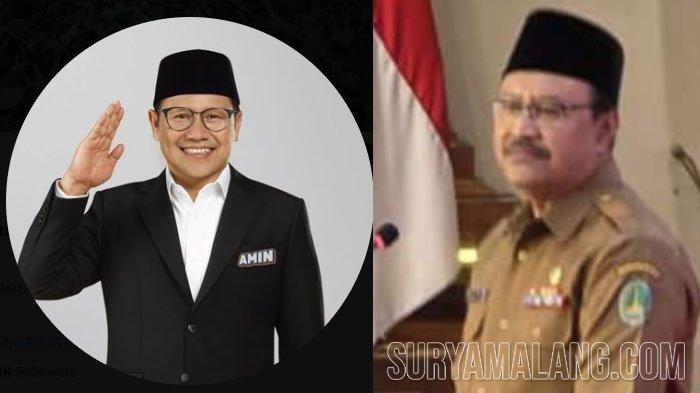 Ketua Umum PKB Muhaimin Iskandar dan Saifullah Yusuf (Gus Ipul), Sekretaris Jenderal Pengurus Besar Nahdlatul Ulama (NU) yang juga Wali Kota Pasuruan.