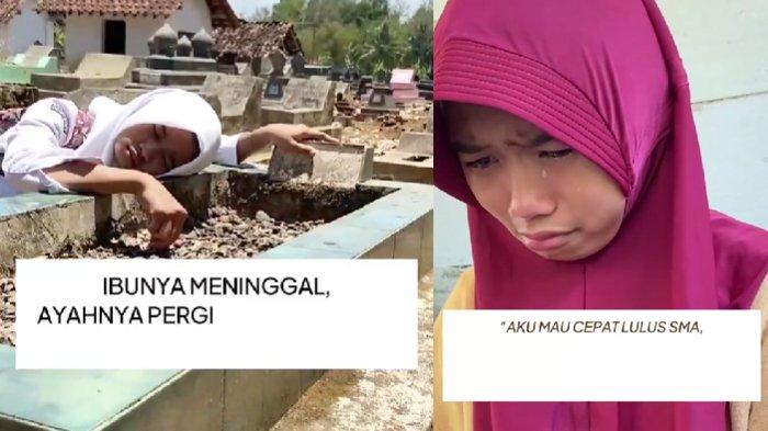Salsa siswi SMK tanpa orang tua rawat nenek dan dua paman lumpuh