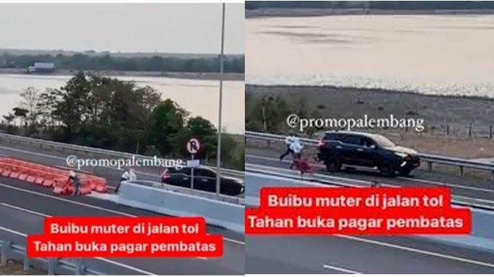 Sanksi Emak-emak Geser Pembatas Jalan Demi Putar Balik di Jalan Tol