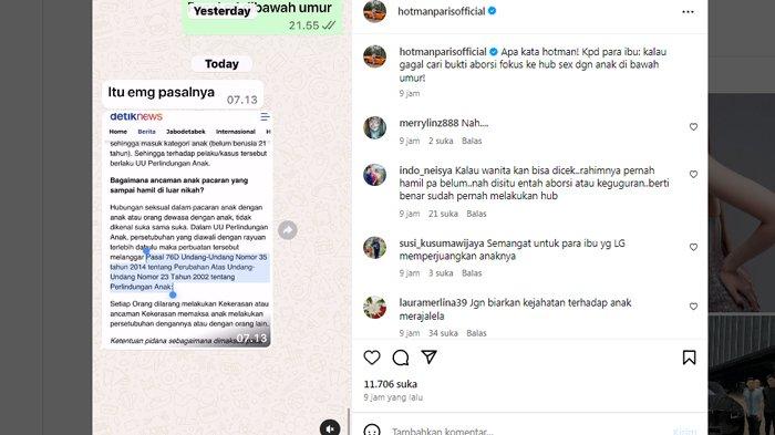 Saran Hotman Paris jika sulit cari bukti aborsi