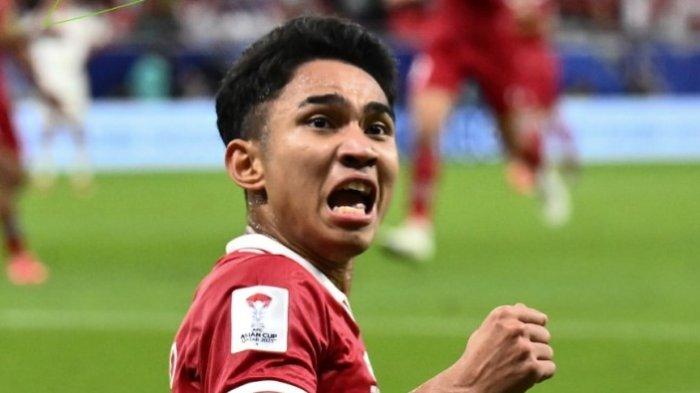 Gelandang Timnas Indonesia, Marselino Ferdinan, saat menghadapi Irak dalam laga Grup D Piala Asia 2023, di Stadion Ahmad bin Ali, Qatar, Senin (15/1/2024) malam.