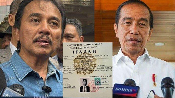 IJAZAH JOKOWI - Roy Suryo (KIRI) ungkap kejanggalan klaim Bareskrim Polri soal ijazah Jokowi asli (KANAN). Singgung soal penyelidikan yang terkesan sembunyi-sembunyi.