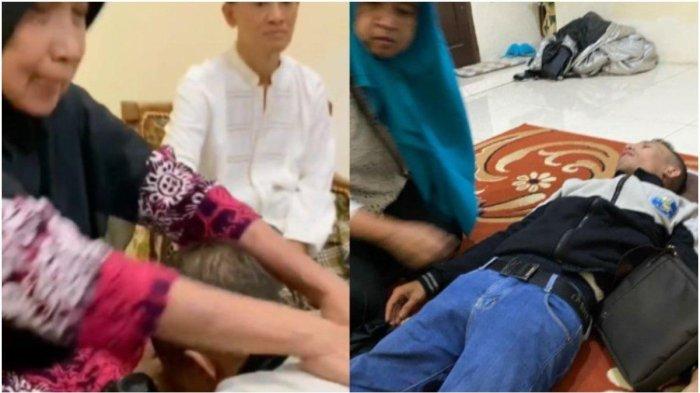 Seorang sopir taksi online meminta maaf lalu pingsan di depan penumpang