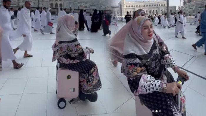 Shella Saukia Crazy Rich Aceh yang viral karena naik koper listrik di Mekah 1