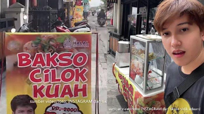 Sidik Eduard aktor yang jualan cilok 1
