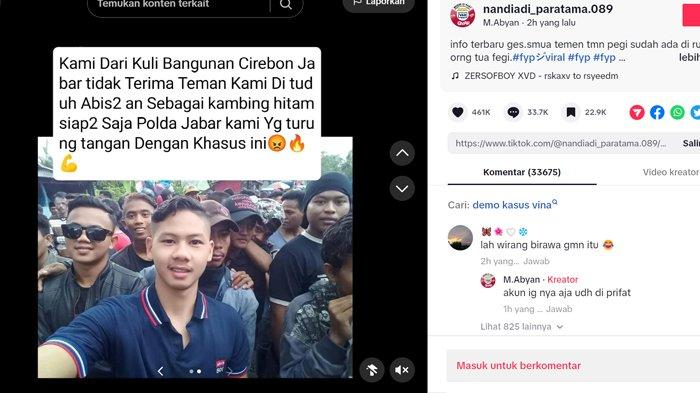 Solidaritas Kuli Bangunan di Rumah Pembunuh Vina Cirebon, Pengakuan Egi Buat Sang Ibu Nangis