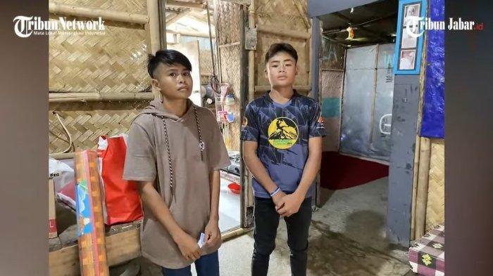 Sopyah Supriatin (kiri) dan adiknya, Samsul Ramadan (kanan)
