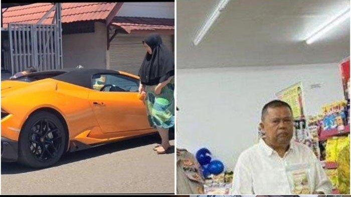 Sosok ayah emak-emak pakai daster naik Lamborghini viral, ternyata seorang bos minyak yang dikenal dermawan. 