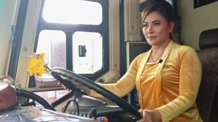 Sosok Liena Ozora Sopir Bus Agra Mas, Mama Muda Viral Tobat Kerja di Tempat Hiburan Malam