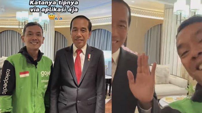 Sosok driver ojol dapat orderan dari Presiden Jokowi 1