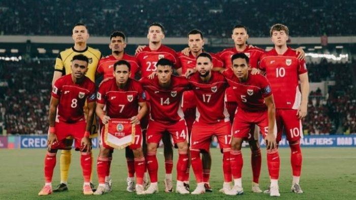 PASUKAN GARUDA - Starting eleven Timnas Indonesia saat mengalahkan China 1-0 di SUGBK Jakarta, Kamis (5/6/2025) malam.