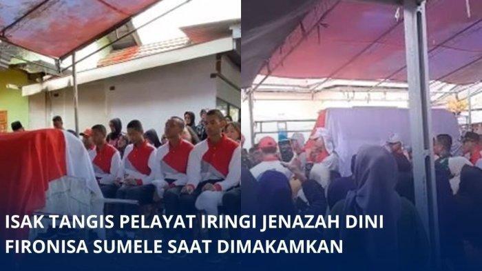 Suasana di kediaman Dini calon anggota Paskibraka yang meninggal