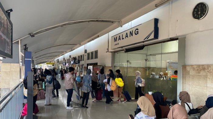 Libur Nataru 2023 Volume Penumpang Ka Jarak Jauh Di Stasiun Malang