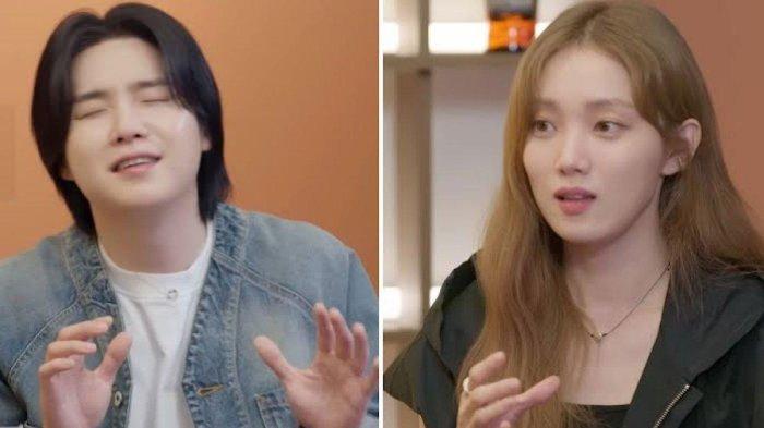 Suga dan Lee Sung Kyung bersahabat dari masa pandemi (Koreaboo.com)