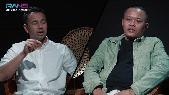 Sule saat ngobrol dengan Raffi Ahmad