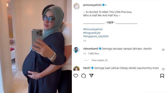 Syahrini mengunggah video mesra dengan Reino Barack