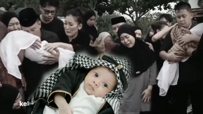 Tangis Pilu Syifa Adik Ayu Ting Ting Lepas Kepergian Bayinya di Pemakaman, Semua Keluarga Syok