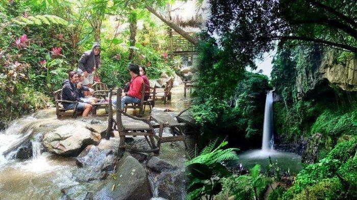 Coban Jahe salah satu tempat wisata di Malang bisa camping ceria dengan panorama air terjun yang indah.