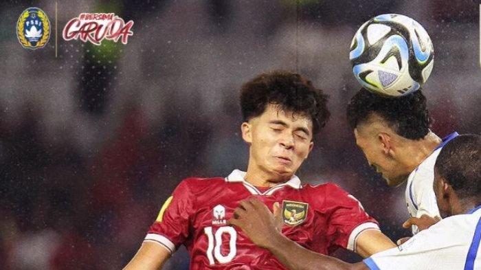 Pemain Timnas Indonesia U-17, Ji Da Bin, saat menghadapi Panama dalam laga Grup A Piala Dunia U-17 2023 di Stadion Gelora Bung Tomo Surabaya, Senin (13/11/2023).