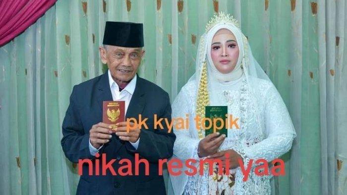 Viral Kakek 78 Tahun NIkahi Wanita Seusia Cucunya, Ternyata Punya Gelar Mentereng Sebagai Kyai
