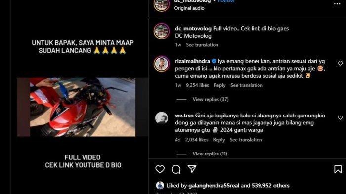Viral Pemotor Tak Mau antri Saat Isi Pertamax di SPBU, Sebut Ada Aturan Khusus, Pertamina Buka Suara