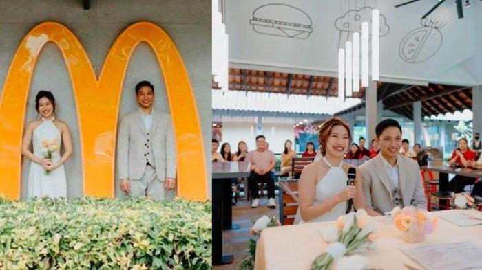 Viral Pernikahan di McD dengan Biaya Murah, Tamu Terlihat Senang