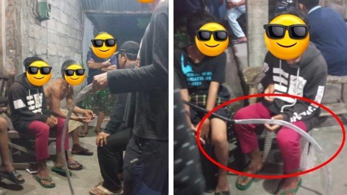 Viral Remaja Keliling Kota Bawa Celurit Mainan dari Plastik Demi Konten, Berakhir Ditangkap Warga