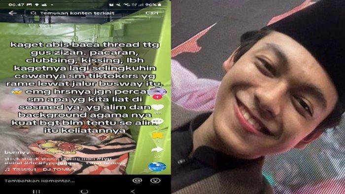 Viral Sosok Gus Zizan Keturunan Kiai NU, Dituding Punya Pacar dan Suka Main ke Klub Malam Sama Cewek