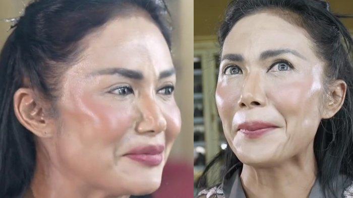 Wajah Kris Dayanti tanpa makeup penuaan terlihat jelas 2