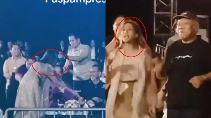 Wanita gak sopan ajak Presiden Jokowi joget langsung diusir Paspampres