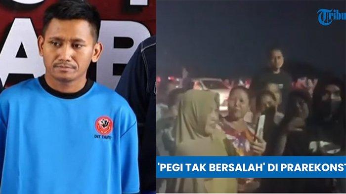 Warga Bela Egi Saat Pra Rekonstruksi Kasus Pembunuhan Vina Cirebon Berlangsung: Pegi Tak Bersalah